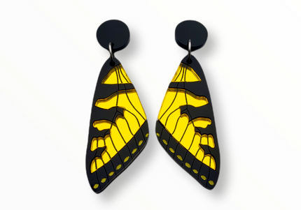 Eastern Tiger Swallowtail Wing Earrings