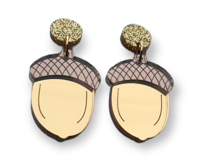 Acorn Earrings