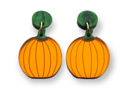 Autumn Pumpkin Earrings