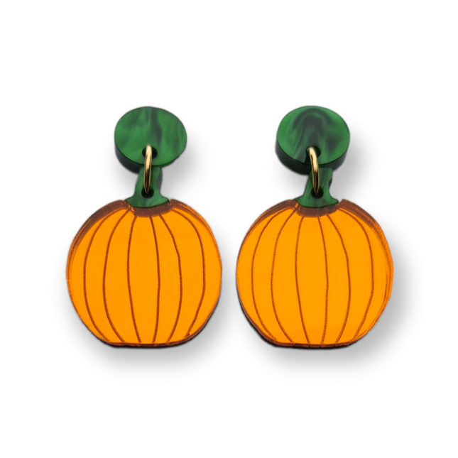 Autumn Pumpkin Earrings